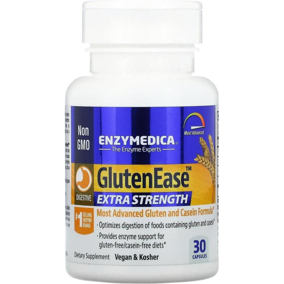 Enzymedica Gluten Ease Extra Strength 30 капсул - зображення 1