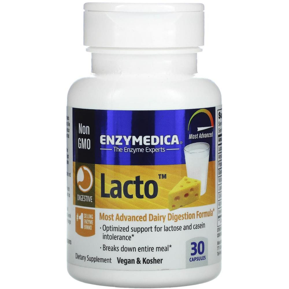 Enzymedica Lacto (30 капс) - зображення 1