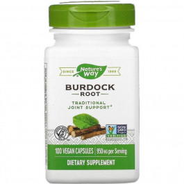   Nature's Way Burdock Root 100 капсул