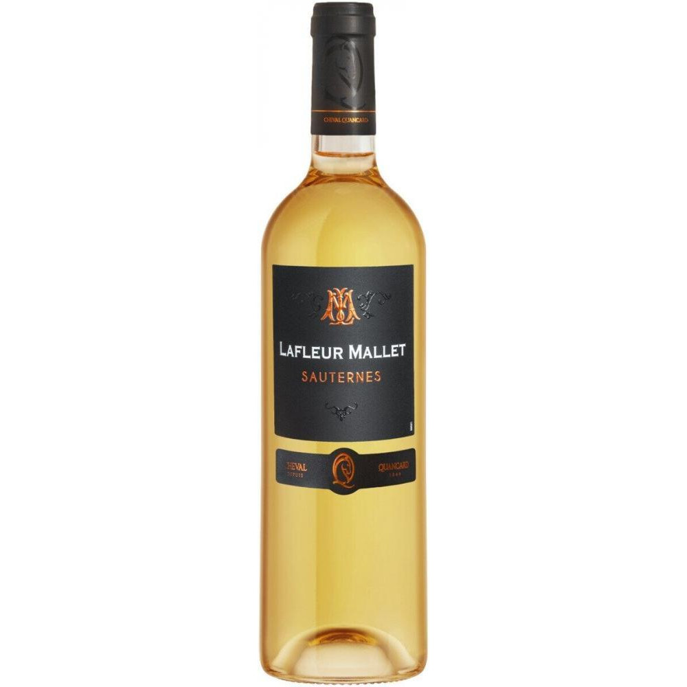 Cheval Quancard Вино  Lafler Mallet Sauternes 2018 біле солодке 0.75 л (3176481024822) - зображення 1