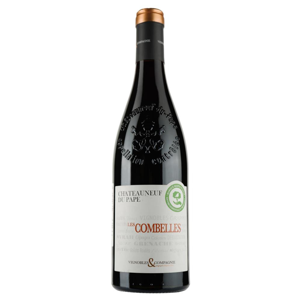 La Compagnie Rhodanienne Вино червоне сухе La Rhodanienne Chateauneuf du Pape, 0,75 л (3263810136377) - зображення 1