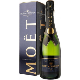   Moet & Chandon Шампанське  Nectar Imperial біле напівсухе 0.75 л 12% у подарунковій упаковці (3185370068441)