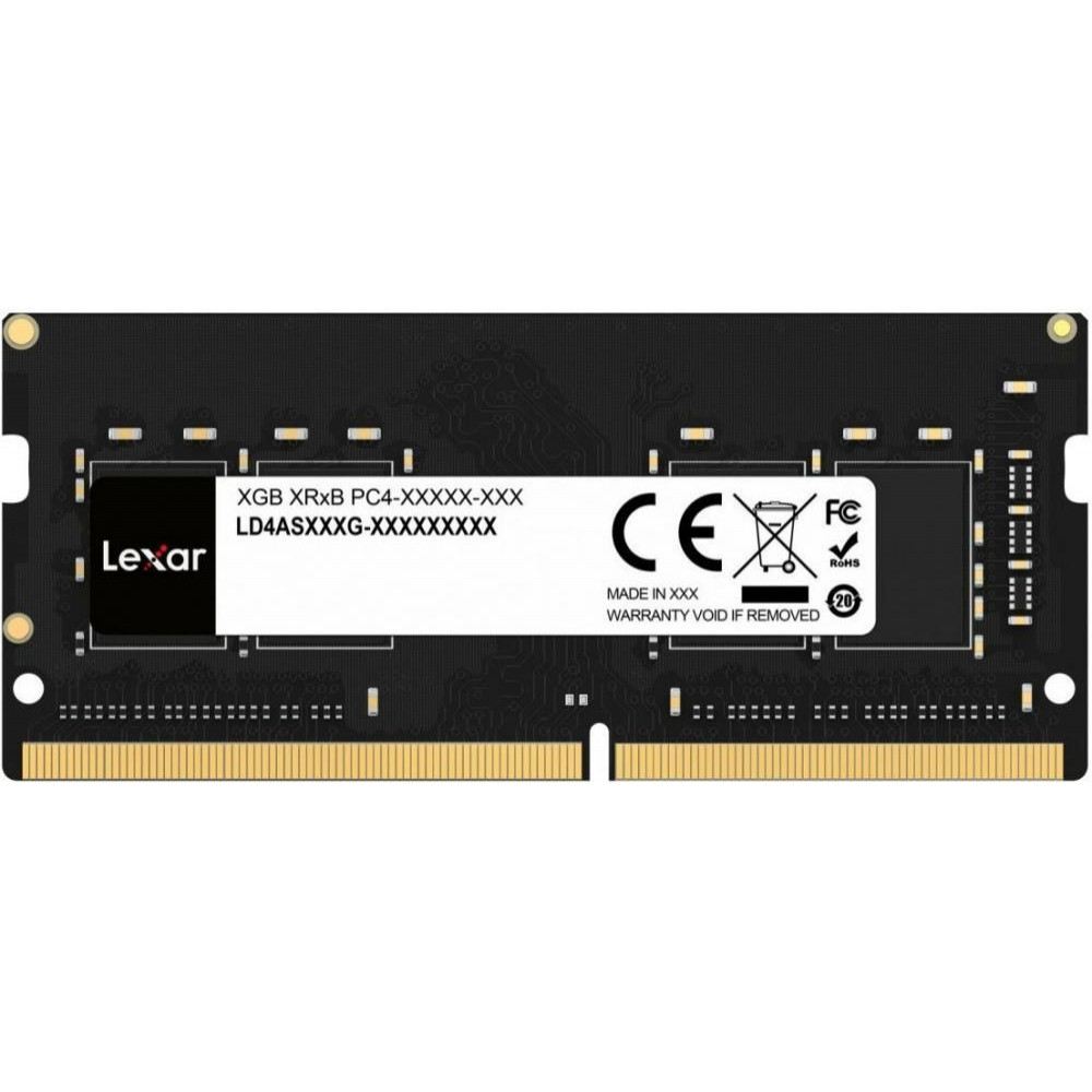 Lexar 32 GB SO-DIMM DDR4 3200 MHz (LD4AS032G-B3200GSST) - зображення 1