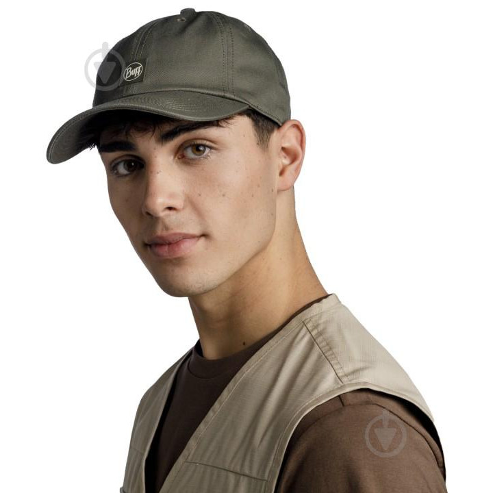 Buff Кепка  Baseball Cap Sollid Zire Military (BU 131299.846.10.00) - зображення 1