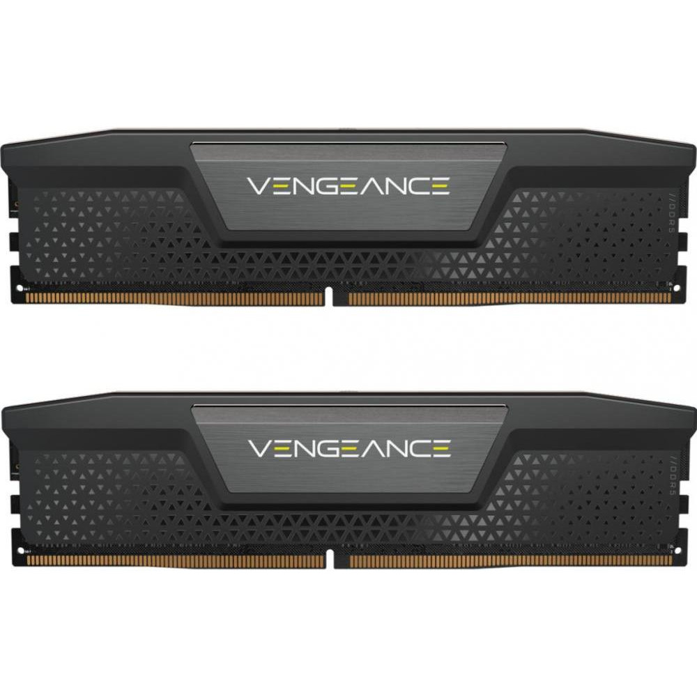 Corsair 32 GB (2x16GB) DDR5 6000 MHz Vengeance Black (CMK32GX5M2B6000C38) - зображення 1