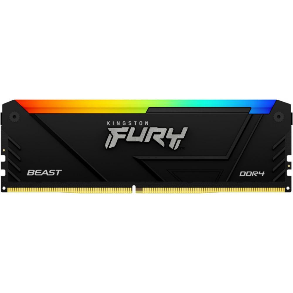 Kingston FURY 8 GB DDR4 3733 MHz Beast RGB (KF437C19BB2A/8) - зображення 1