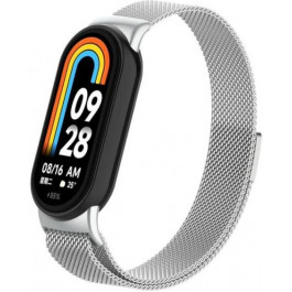   ArmorStandart Ремінець  Milanese Magnetic для Xiaomi Mi Band 8 Band Silver (ARM69917)