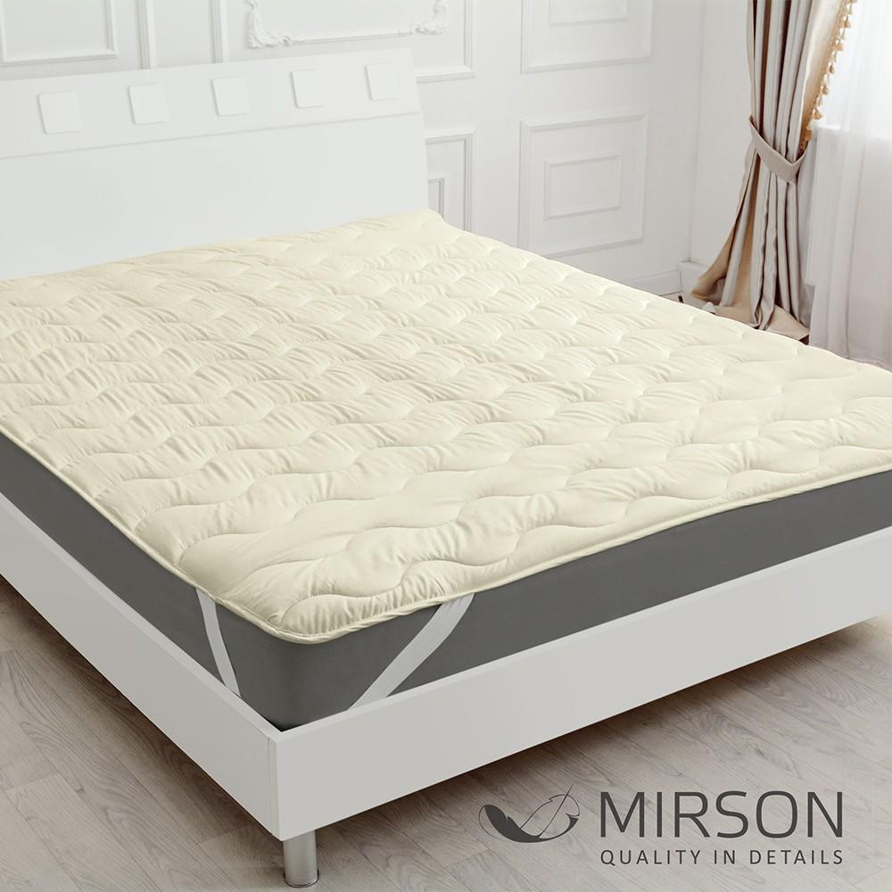 MirSon Eco Light Cream тенсель (modal) на резинках по углам 140х200 (1729/140200) - зображення 1