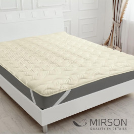   MirSon Eco Light Cream Bamboo на резинках по углам 100х200 (1723/100200)