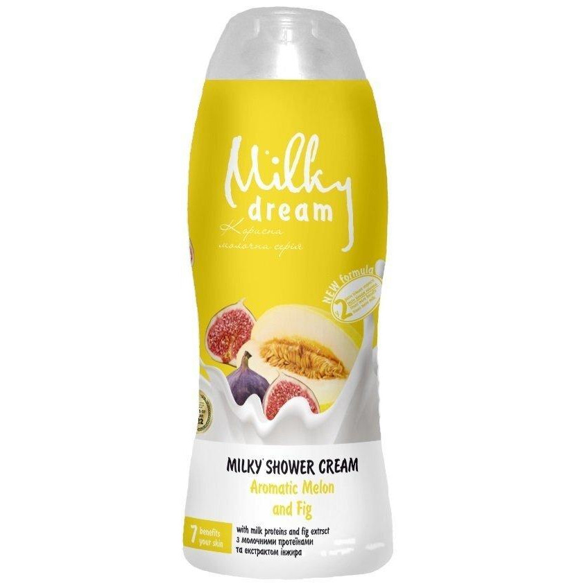 Milky Dream Гель для душу  Ароматна диня та інжир 300 мл (4820205300103) - зображення 1