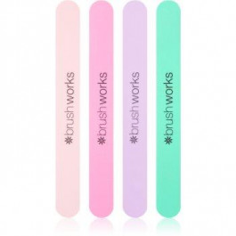   Brush works Nail Files Pastel набір пилочок (для нігтів)