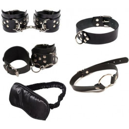   Slash BDSM Leather Set, черный (2000000047850)