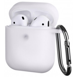   2E Чохол  для Apple AirPods, Pure Color Silicone (3.0 mm), White (2E-AIR-PODS-IBPCS-3-WT)