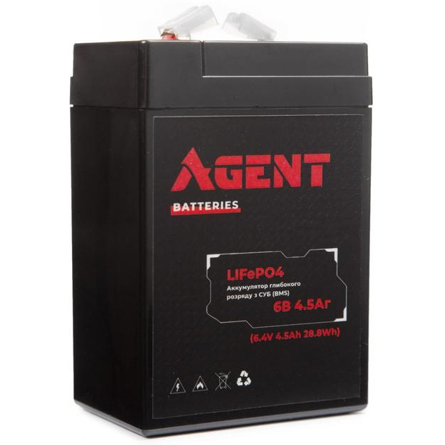 Agent LiFePO4  6.4V 4.5Ah (AGENT 6.4V 4.5Ah) - зображення 1