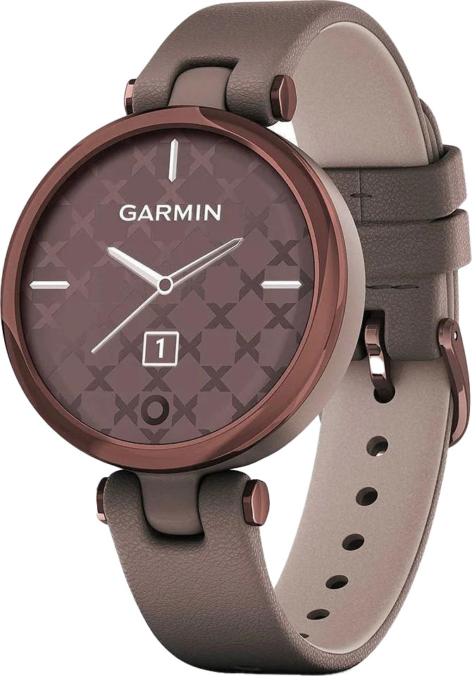 Garmin Lily Classic Edition - Dark Bronze Bezel w. Paloma Case and Italian L. Band (010-02384-B0/A0) - зображення 1