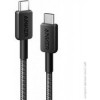 Anker USB-C to USB-C 0.9m Black (A81F5G11) - зображення 1