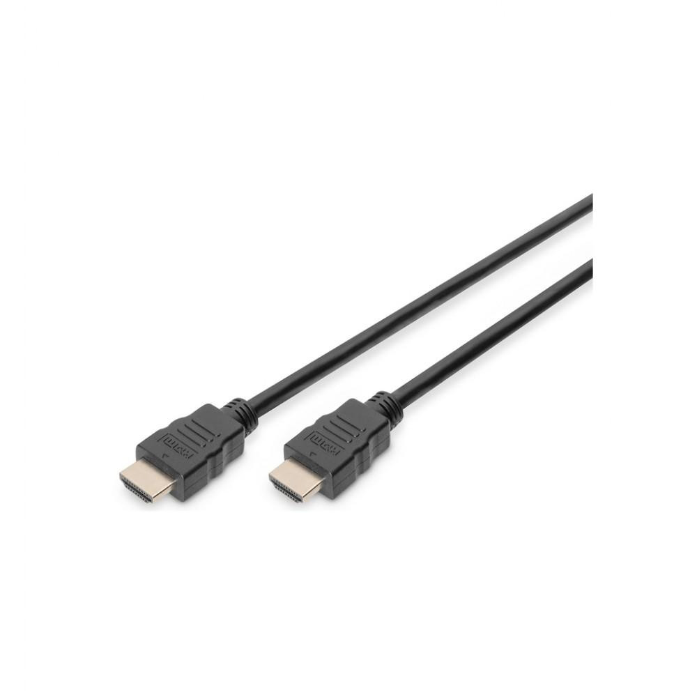 Digitus HDMI to HDMI 1m Black (AK-330107-010-S) - зображення 1