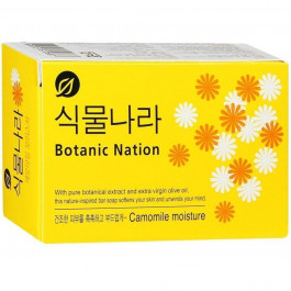 Lion Мило туалетне  Botanic Nation Chamomile Soap, з екстрактом ромашки, 100 г