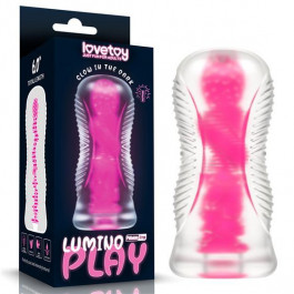   LoveToy Lumino Play Masturbator Pink Glow 6" (6452LVTOY960)