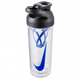   Nike TR Recharge Shaker Bottle 2.0 24 OZ 709 мл Black/Blue (N.101.0724.913.24)