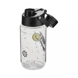   Nike TR Renew Recharge Chug Bottle 16 OZ грфічний прозорий чорний 473 мл N.100.7634.968.16 (887791742377)