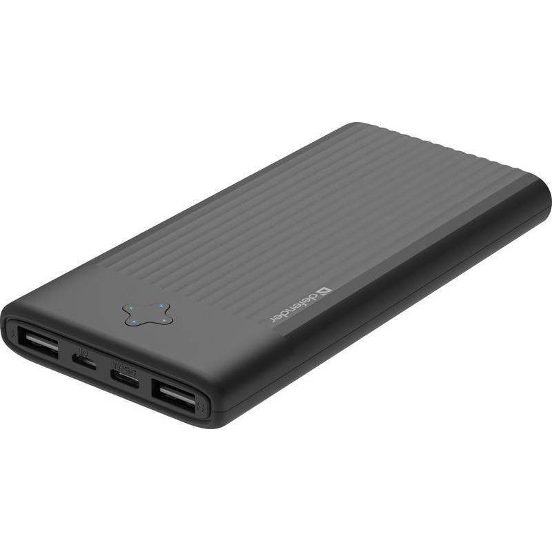 Defender ExtraLife 10000D 10000mAh Black (83662) - зображення 1