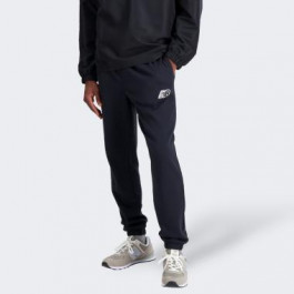 New Balance Чорні чоловічі спортивнi штани  NB Sport Seasonal Fleece Pant nblMP33527BK