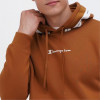 Champion Коричнева чоловіча кофта  hooded sweatshirt cha219092-RUE - зображення 4