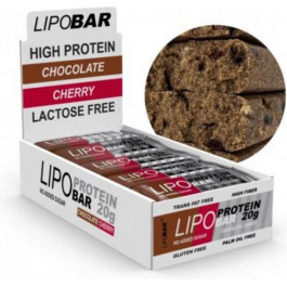   Lipo Bar Protein Bar 20x50 g / Chocolate Cherry