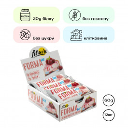   FitWin FormaBar 12x60 g / Raspberry Cheesecake