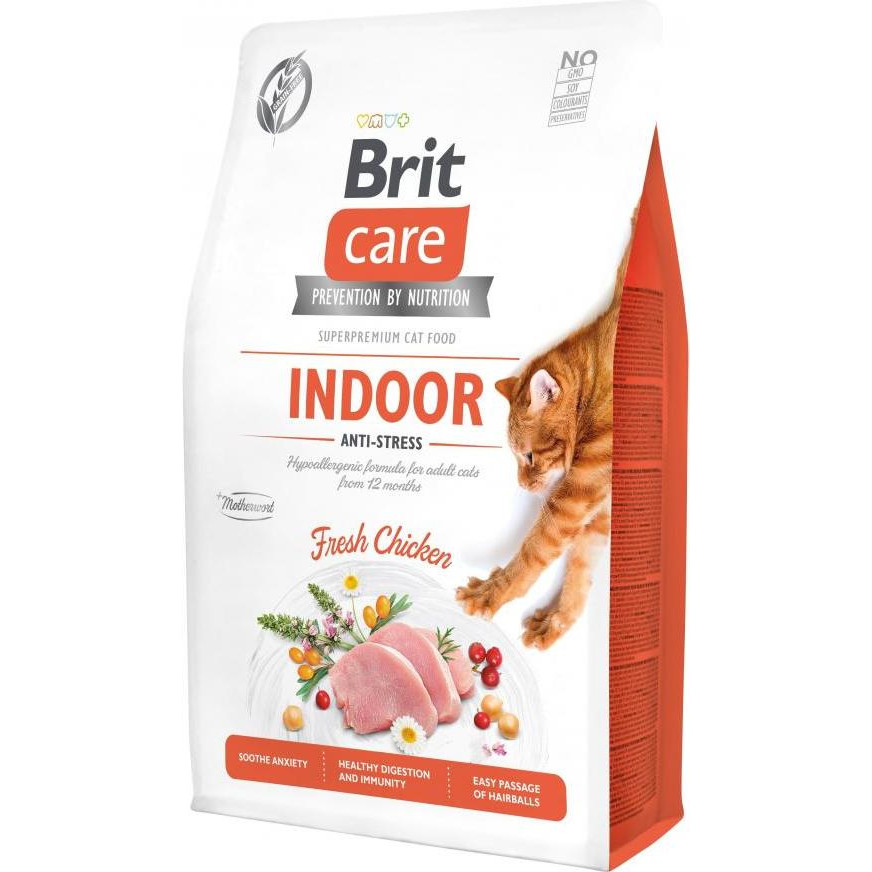 Brit Care Cat GF Indoor Anti-stress 2 кг (171302/0853) - зображення 1