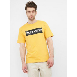   Supreme Футболка  10699.3 XL Темно-жовта