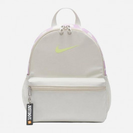   Nike Рюкзак спортивний дитячий тканинний 11 л  Y NK BRSLA JDI MINI BKPK DR6091-072 Білий (196968859573)