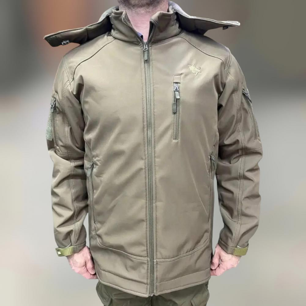 Wolftrap Куртка тактична Softshell, колір Олива, розмір L 242358 - зображення 1