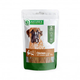   Nature's Protection snack for dogs chicken strips with sesame 75 г (SNK46102) (4771317461025)