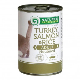   Nature's Protection Neutered Turkey Salmon & Rice 0,4 кг KIK24636