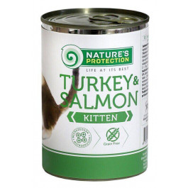   Nature's Protection Kitten Turkey & Salmon 0,4 кг KIK45100