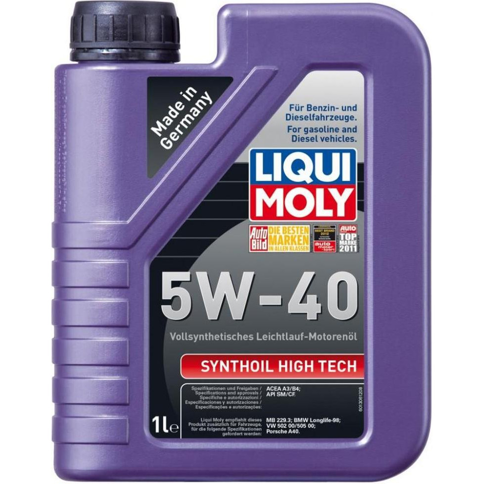 Liqui Moly Synthoil High Tech 5W-40 1л - зображення 1