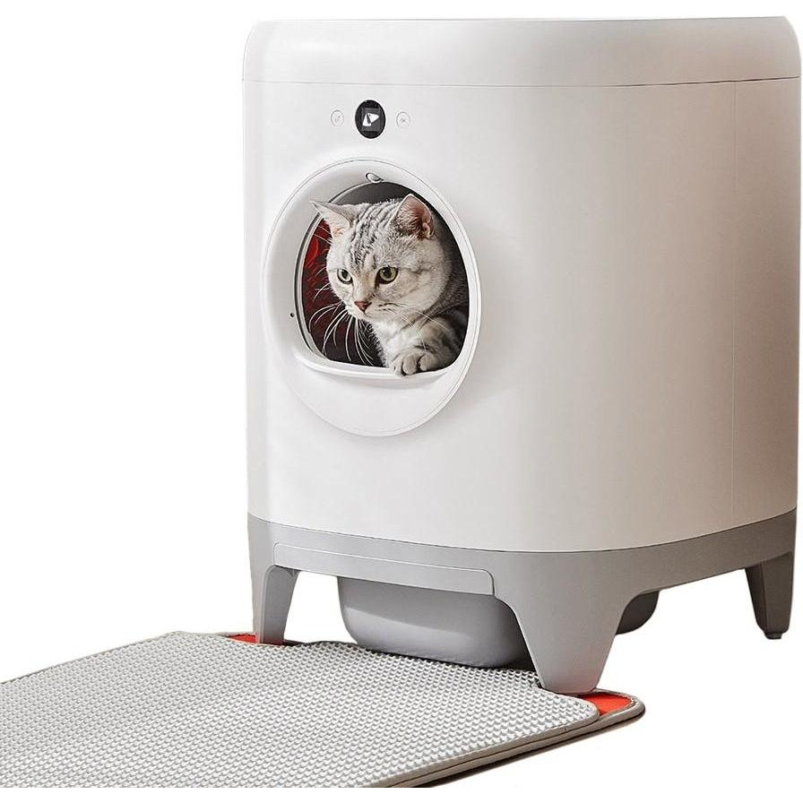 Petkit Смарт автоматичний лоток Pura X Self-Cleaning Cat Litter Box White P9901 - зображення 1