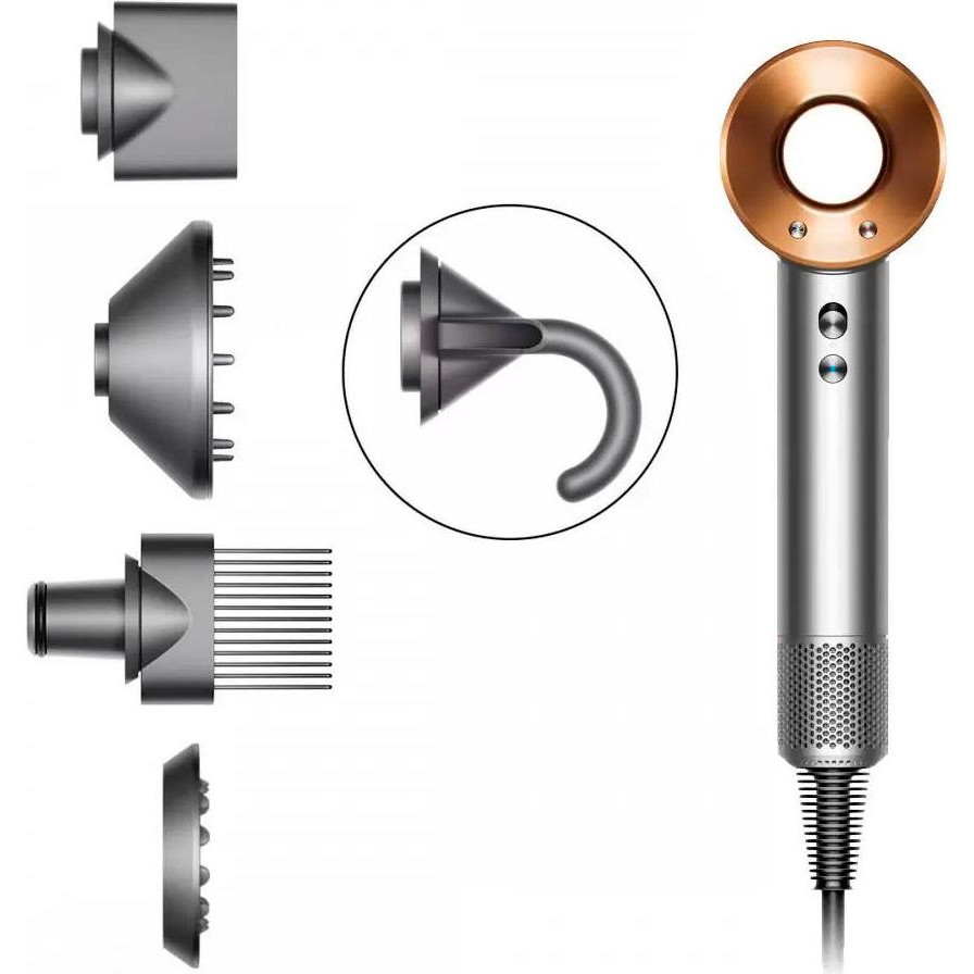 Dyson HD07 Supersonic Nickel/Copper (389922-01) - зображення 1