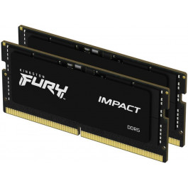   Kingston FURY 32 GB (2x16GB) SO-DIMM DDR5 5600 MHz Impact (KF556S40IBK2-32)