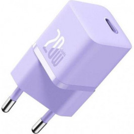   Baseus GaN5 Fast Charger (mini) 1C 20W Purple (CCGN050105)