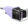 Baseus GaN5 Fast Charger (mini) 1C 20W Purple (CCGN050105) - зображення 5