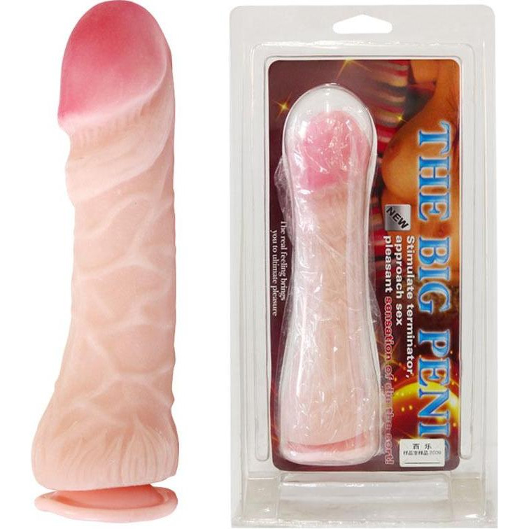 Baile Solid penis dong suction cup Телесный (6603BW0404-07) - зображення 1