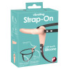 You2Toys Страпон с вибрацией Vibrating Strap-On телесный 15,7 см (61325969300000) - зображення 1