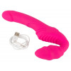 You2Toys Безремневой страпон с вибрацией Vibrating Strapless Strap-On розовый 21,8 см (61325939820000) - зображення 5