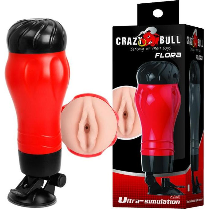 Baile Crazy Bull Masturbator Flora Red Vagina (6603BM0119-07) - зображення 1