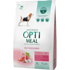   Optimeal Adult Medium Dog Turkey 4 кг (4820083905513)