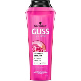   Gliss kur Hair Repair Supreme Length Shampoo 250 ml Шампунь для длинных волос, склонных к повреждениям и жирно