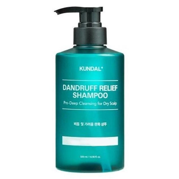 KUNDAL Шампунь  Dandruff Relief Shampoo White Musk для сухої шкіри голови з ароматом білого мускусу 500 мл - зображення 1